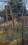 Paul Gauguin Bare Trees, 1885 oil painting reproduction