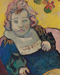 Paul Gauguin Child in a Bib, 1895 oil painting reproduction