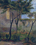 Paul Gauguin Corner of the Garden, Carsal Street, 1881 oil painting reproduction