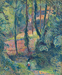 Paul Gauguin Forest Interior, 1884 oil painting reproduction
