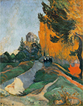 Paul Gauguin Les Alyscamps, Arles, 1888 oil painting reproduction