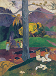 Paul Gauguin Mata Mua (In Olden Times), 1892 oil painting reproduction
