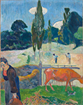 Paul Gauguin The Red Cow, 1889 oil painting reproduction