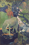 Paul Gauguin The White Horse, 1898 oil painting reproduction