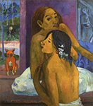 Paul Gauguin Two Women, 1902 oil painting reproduction