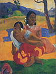 Paul Gauguin When Are You Getting Married, 1892 oil painting reproduction