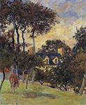Paul Gauguin White House, 1885 oil painting reproduction