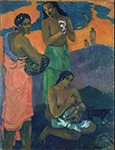 Paul Gauguin Women on the Seashore, 1899 oil painting reproduction