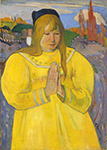 Paul Gauguin Young Christian Girl, 1894 oil painting reproduction