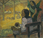 Paul Gauguin Bebe (Nativity), 1896 oil painting reproduction