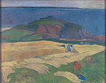 Paul Gauguin Harvest - Le Pouldu, 1890 oil painting reproduction