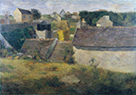 Paul Gauguin Houses at Vaugirard, 1880 oil painting reproduction