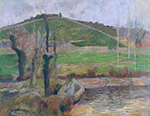 Paul Gauguin Landscape near Pont-Aven, 1888 oil painting reproduction