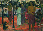 Paul Gauguin Nave Nave Mahana (Delicious Day), 1896 oil painting reproduction