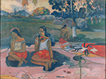 Paul Gauguin Nave Nave Moe (Sacred Spring, Sweet Dreams), 1894 oil painting reproduction