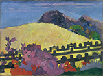 Paul Gauguin Parahi Te Marae (The Sacred Mountain), 1892 oil painting reproduction