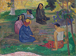 Paul Gauguin Parau Parau (Conversation), 1891 oil painting reproduction