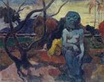 Paul Gauguin Rave Te Hiti Aamu (The Idol), 1898 oil painting reproduction
