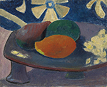 Paul Gauguin Still Life with Three Mangoes, 1892 oil painting reproduction