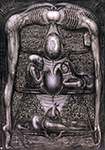 H.R. Giger Alien Hieroglyphics oil painting reproduction