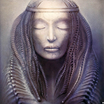 H.R. Giger ELP VI oil painting reproduction