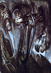 H.R. Giger New York City XVI oil painting reproduction