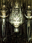 H.R. Giger Li II oil painting reproduction