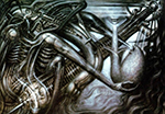 H.R. Giger Untitled 25 oil painting reproduction