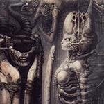 H.R. Giger Untitled 30 oil painting reproduction