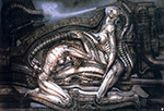 H.R. Giger Eroto Mechanics VII oil painting reproduction