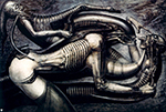 H.R. Giger Necronom V oil painting reproduction