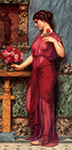 John William Godward An Offering to Venus oil painting reproduction