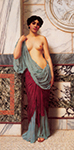 John William Godward At the Thermae1909 oil painting reproduction