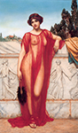 John William Godward Athenais oil painting reproduction