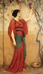 John William Godward Autumn oil painting reproduction