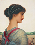 John William Godward Classical Beautiful 3 oil painting reproduction