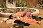 John William Godward Dolce far Niente oil painting reproduction