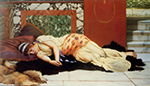 John William Godward Endymion oil painting reproduction