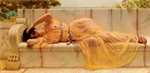 John William Godward Ianthe 1889 oil painting reproduction