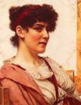 John William Godward Neo Classical oil painting reproduction