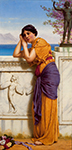 John William Godward Roman Matron oil painting reproduction