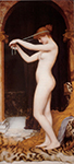 John William Godward Venus of Urbino oil painting reproduction