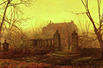 John Atkinson Grimshaw Autumn Morning, 1864 oil painting reproduction