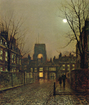 John Atkinson Grimshaw Old Chelsea oil painting reproduction