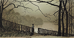 John Atkinson Grimshaw Waterloo Lake, Roundhay Park, Leeds, 1876-77 oil painting reproduction