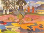 Paul Gauguin Day of the God oil painting reproduction