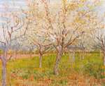 Vincent Van Gogh The Orchard oil painting reproduction
