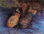 Vincent Van Gogh A Pair of Boots oil painting reproduction