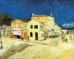 Vincent Van Gogh The Street, the Yellow House (Thick Impasto Paint) oil painting reproduction