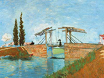 Vincent Van Gogh The Drawbridge oil painting reproduction